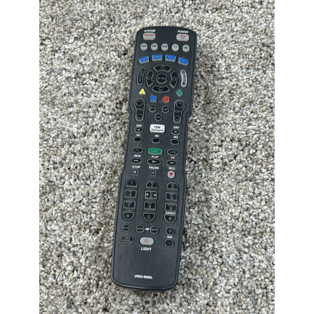 Genuine Universal Cable TV DVD Remote Control UR5U-9020L